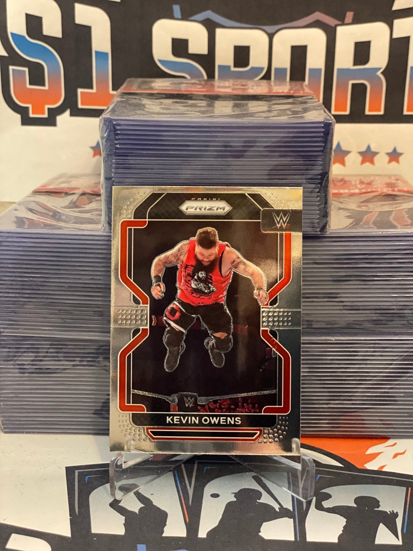 2022 Panini Prizm WWE Kevin Owens #124