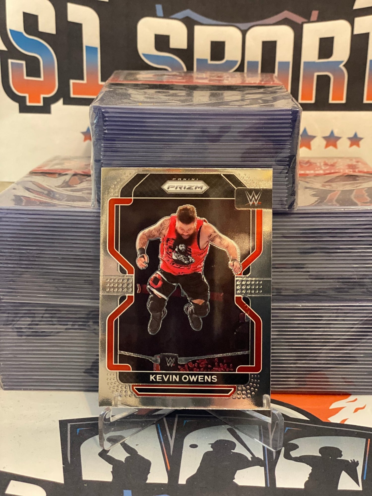 2022 Panini Prizm WWE Kevin Owens #124