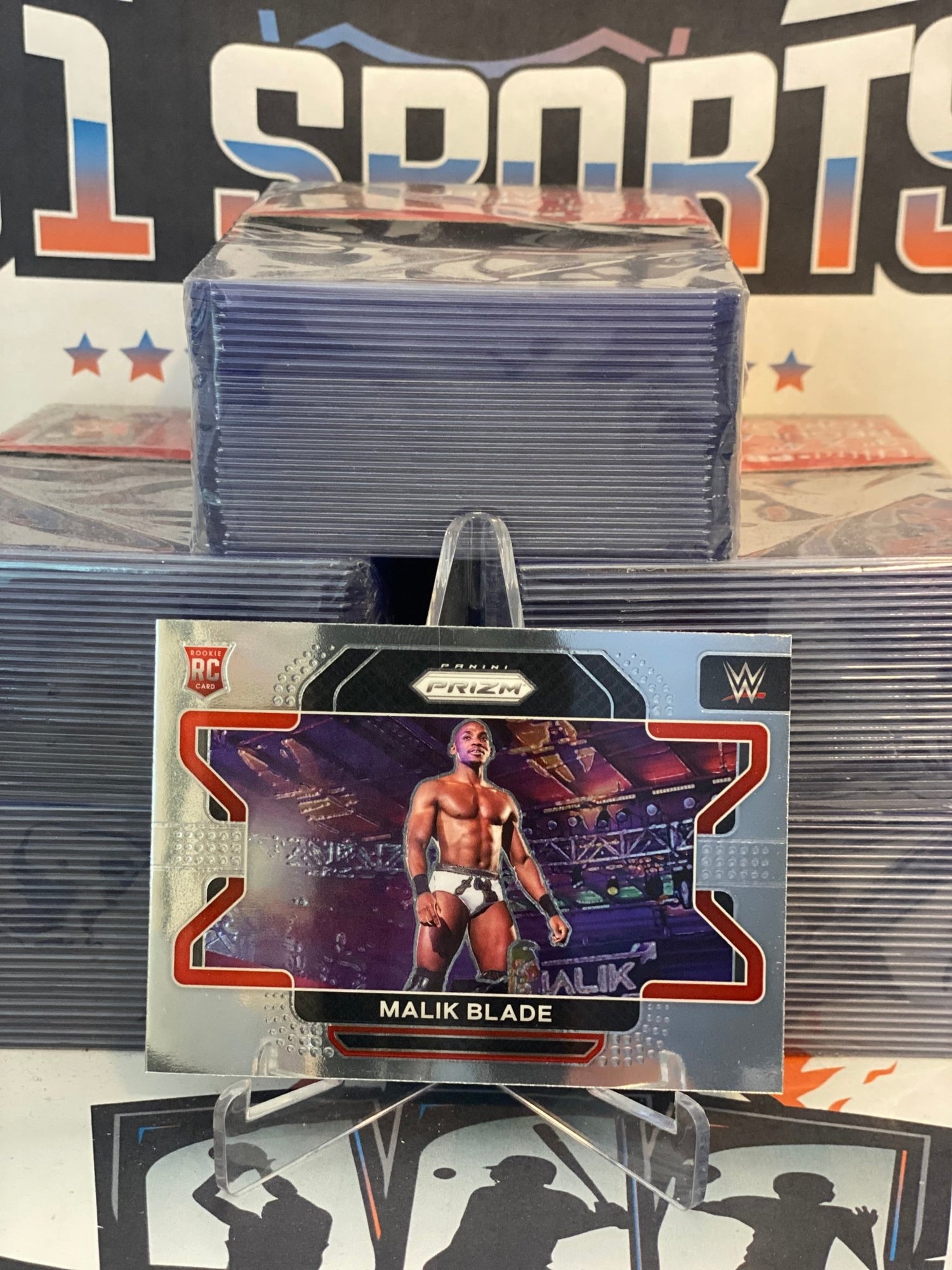 2022 Panini Prizm WWE Malik Blade Rookie #94