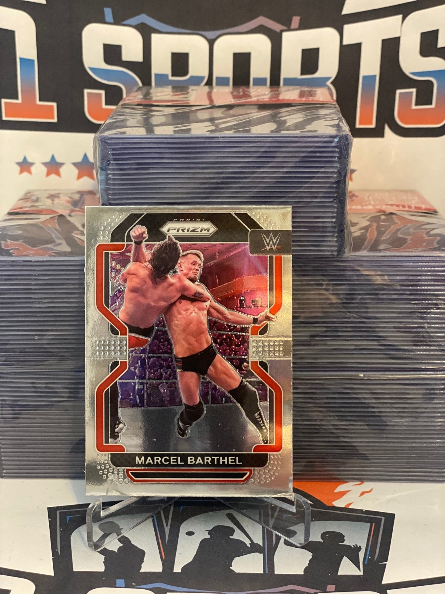 2022 Panini Prizm WWE Marcel Barthel #186