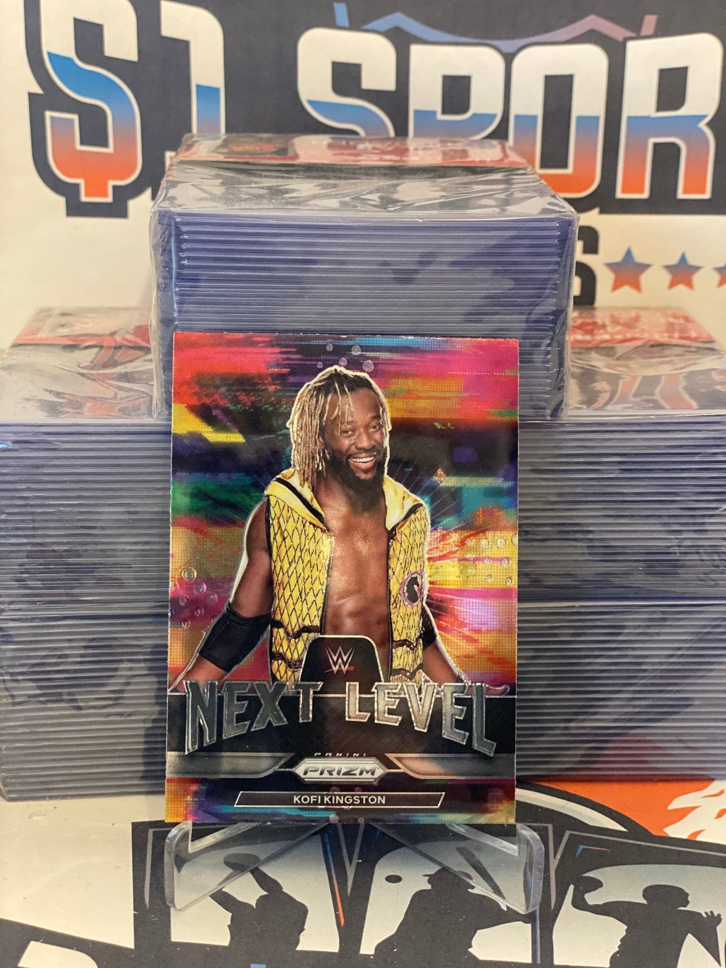 2022 Panini Prizm WWE (Next Level) Kofi Kingston #21