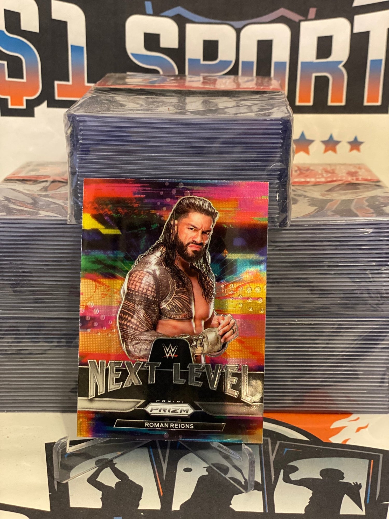 2022 Panini Prizm WWE (Next Level) Roman Reigns #10