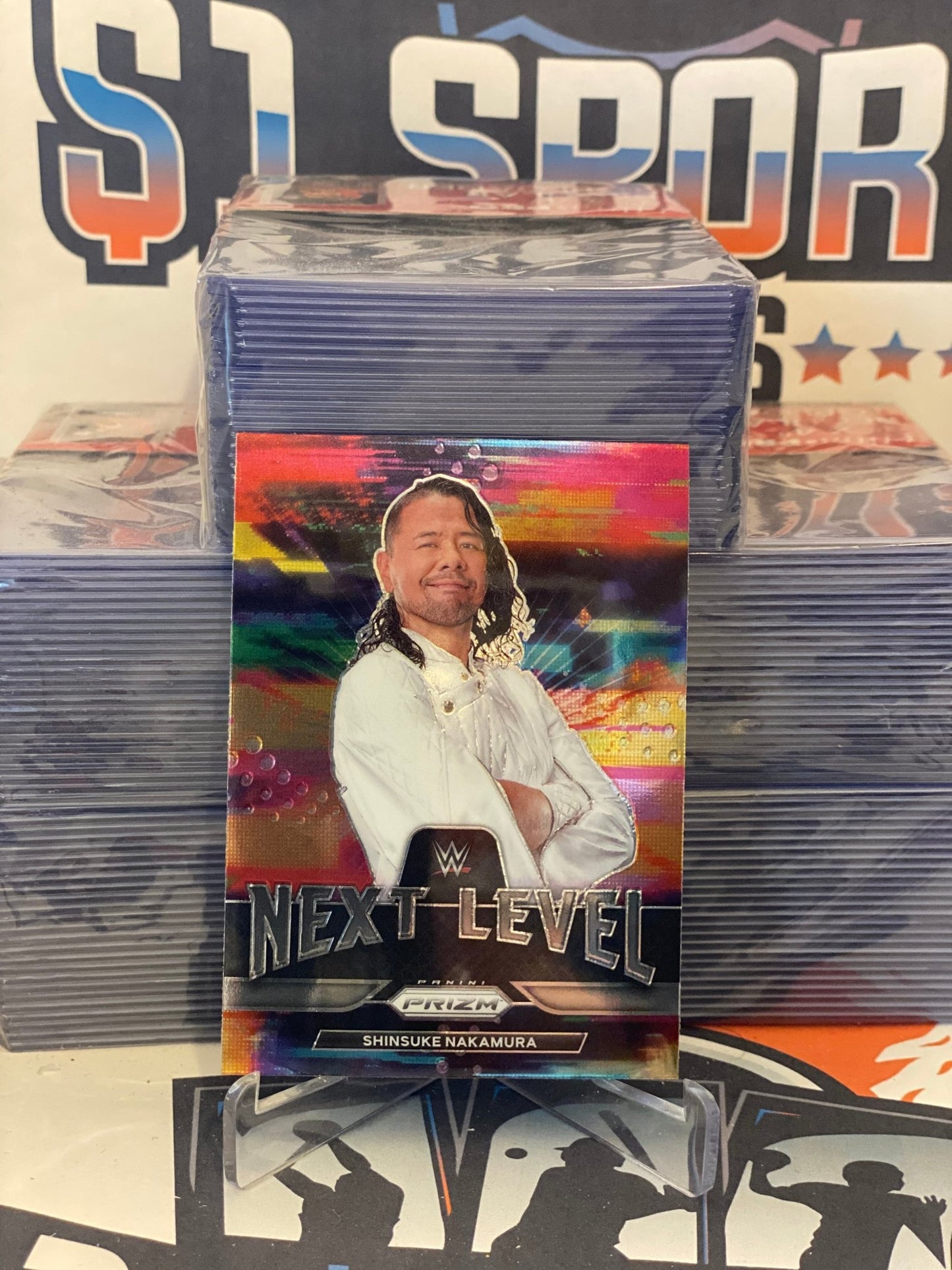 2022 Panini Prizm WWE (Next Level) Shinsuke Nakamura #22