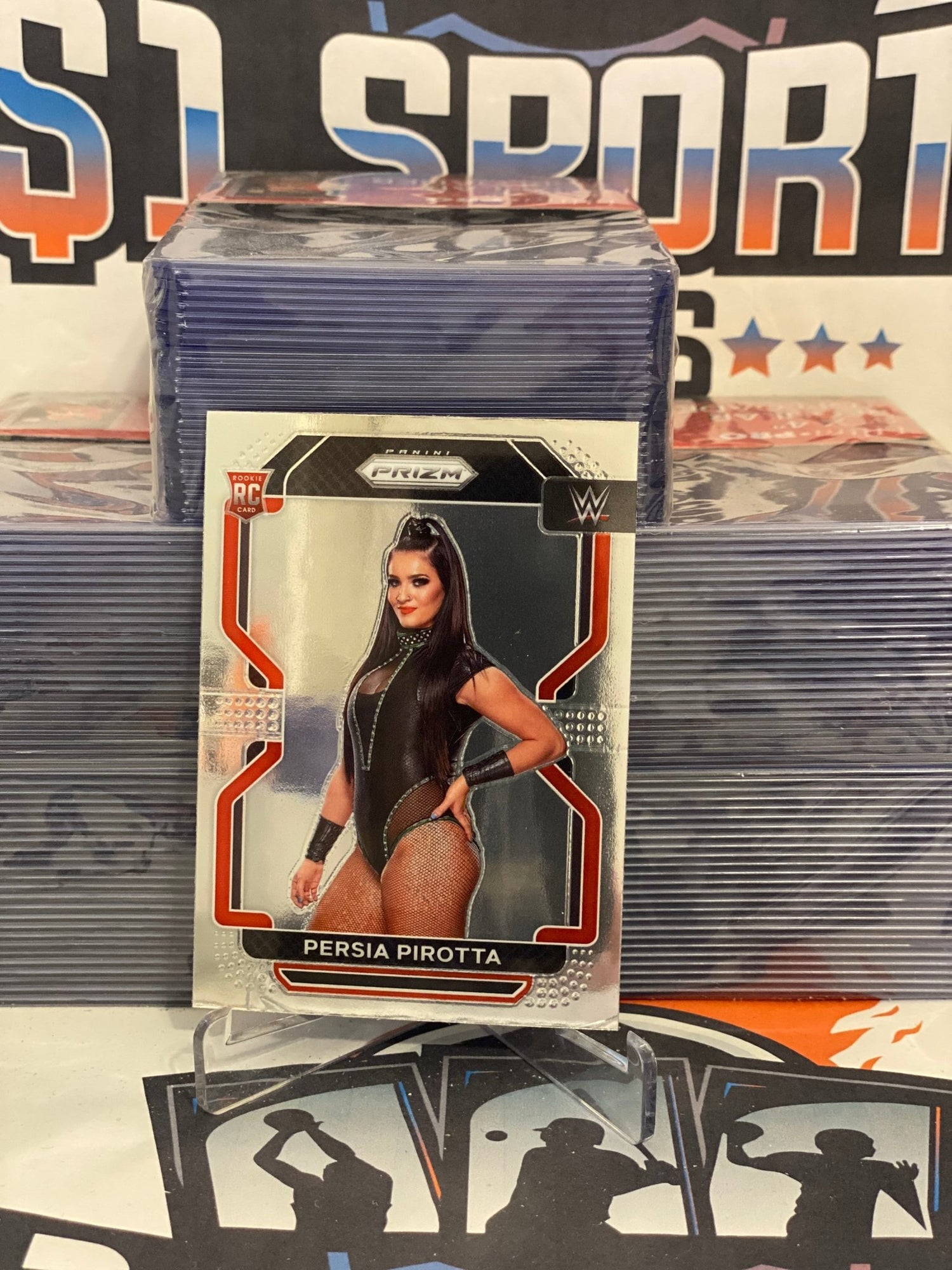 2022 Panini Prizm WWE Persia Pirotta Rookie #187