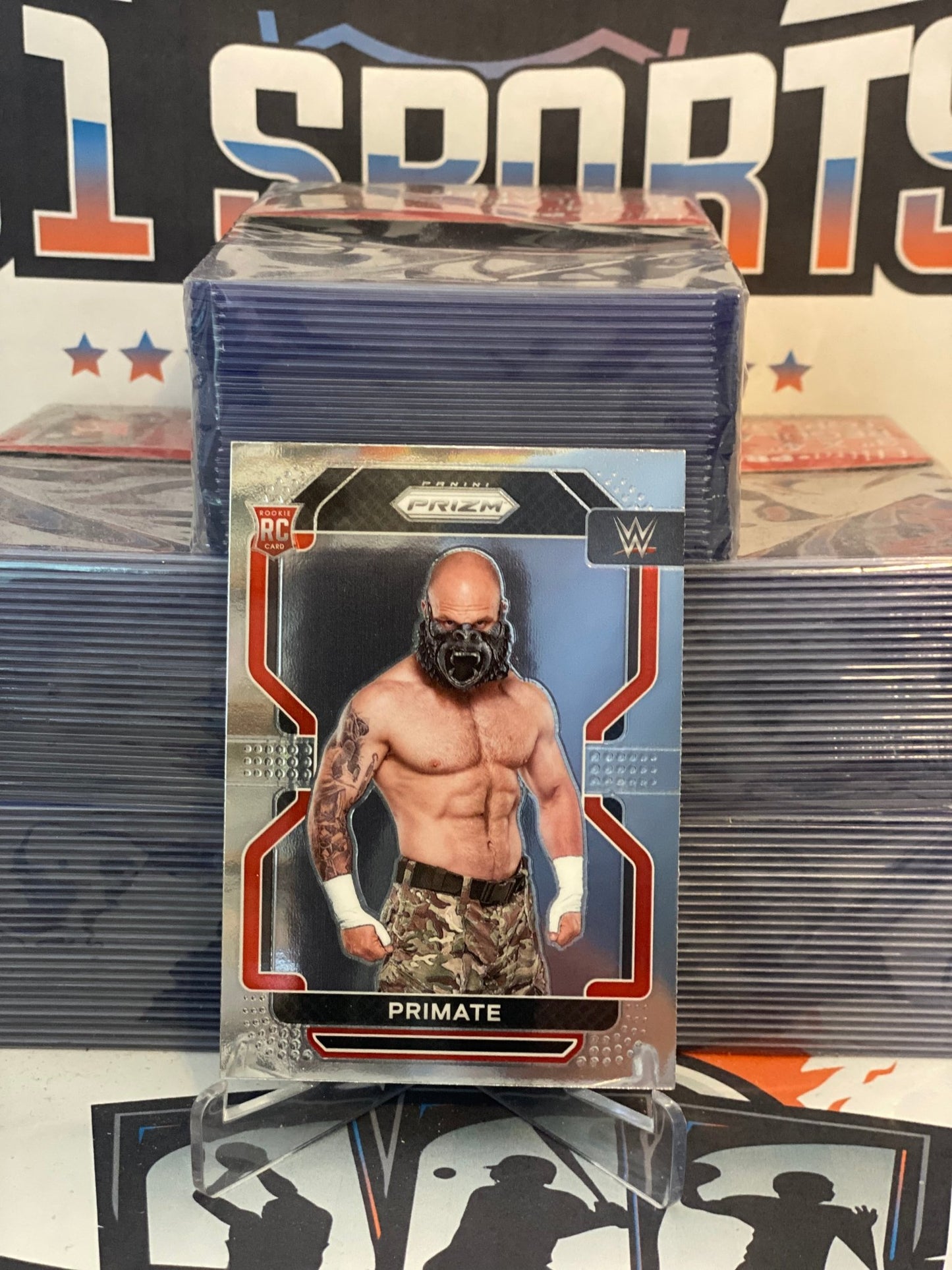 2022 Panini Prizm WWE Primate Rookie #121