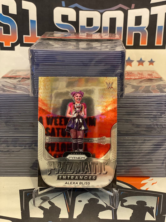 2022 Panini Prizm WWE (Prizmatic Entrances) Alexa Bliss #15