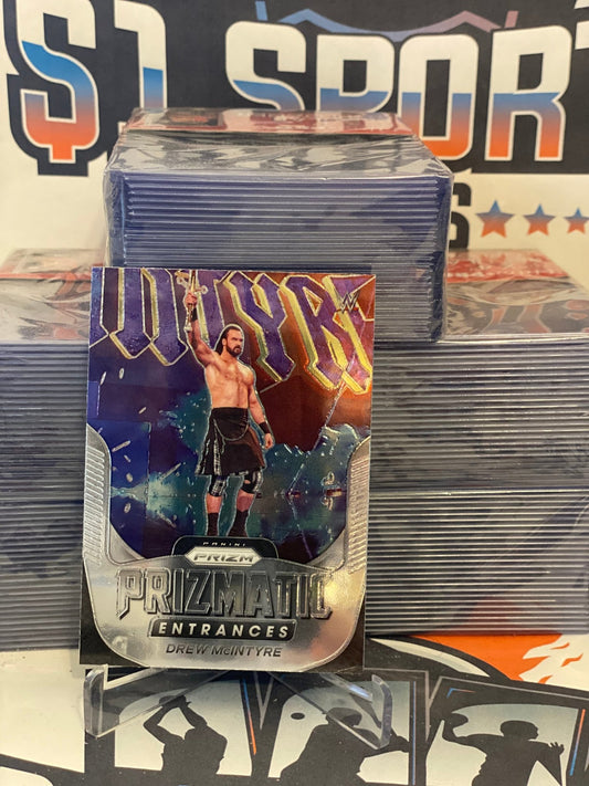 2022 Panini Prizm WWE (Prizmatic Entrances) Drew McIntyre #21