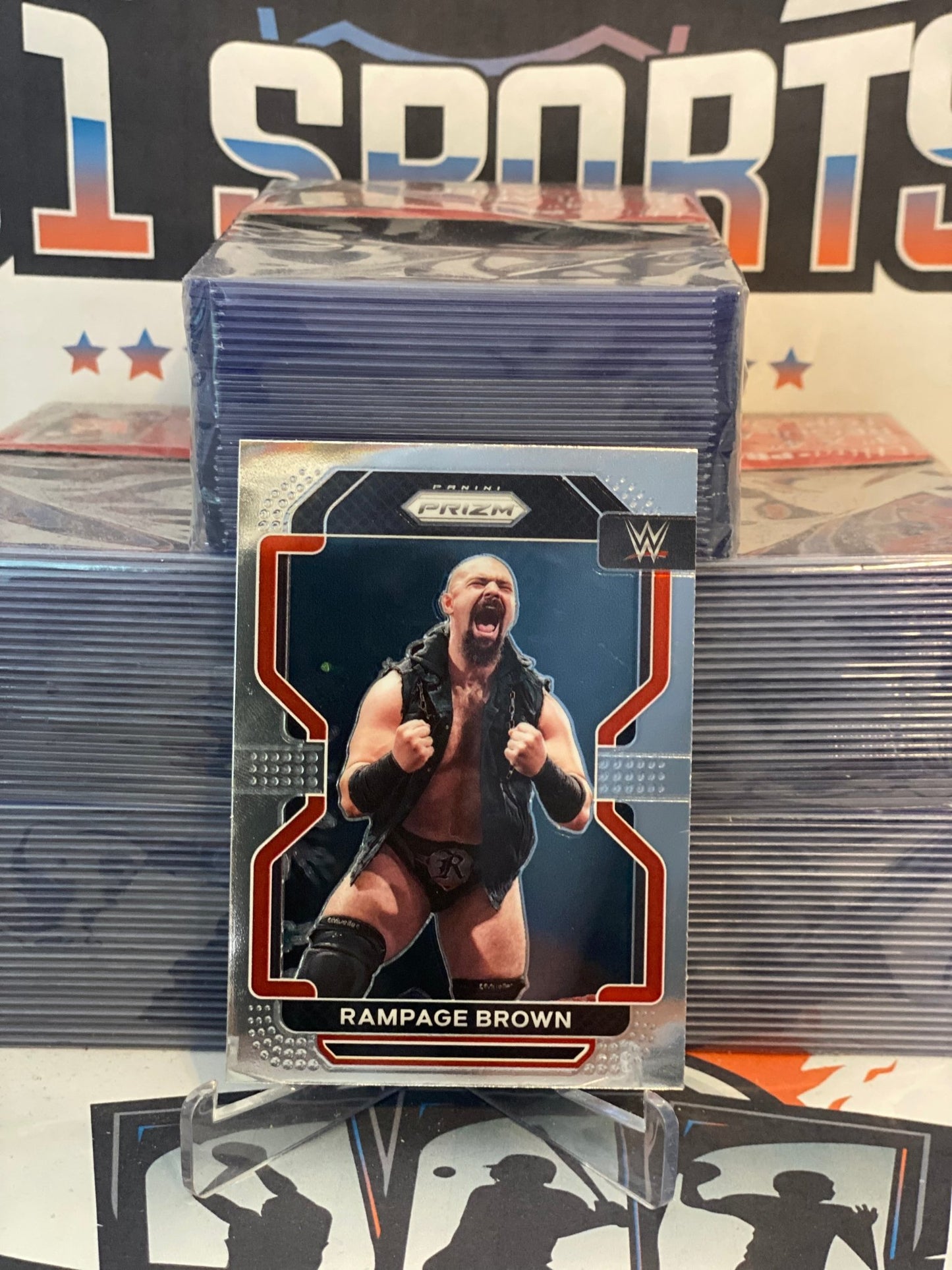 2022 Panini Prizm WWE Rampage Brown Rookie #109