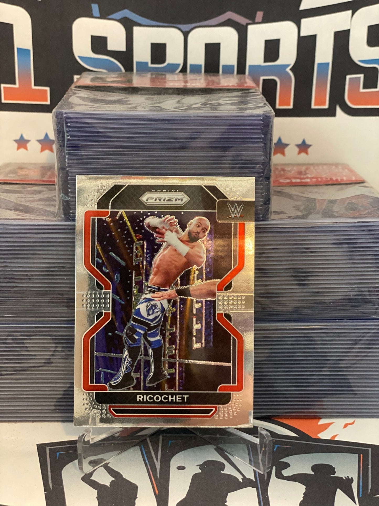 2022 Panini Prizm WWE Ricochet #145