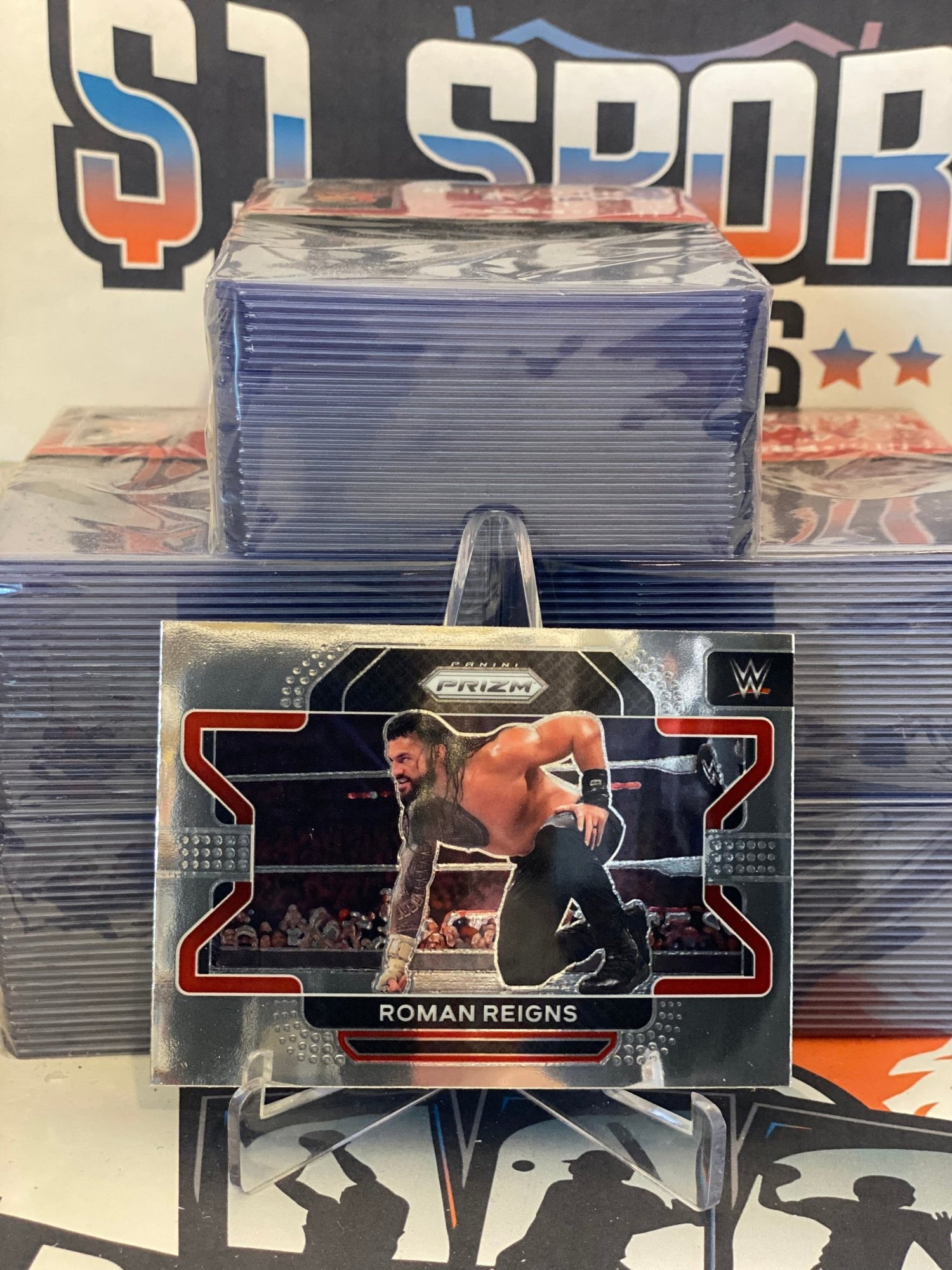 2022 Panini Prizm WWE Roman Reigns #40