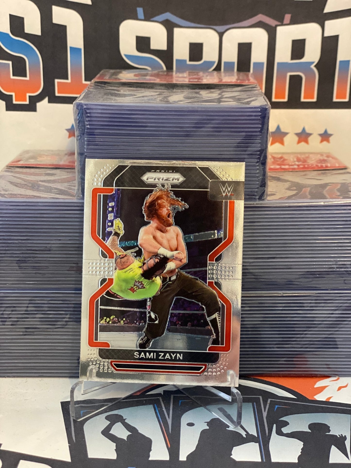 2022 Panini Prizm WWE Sami Zayn #181