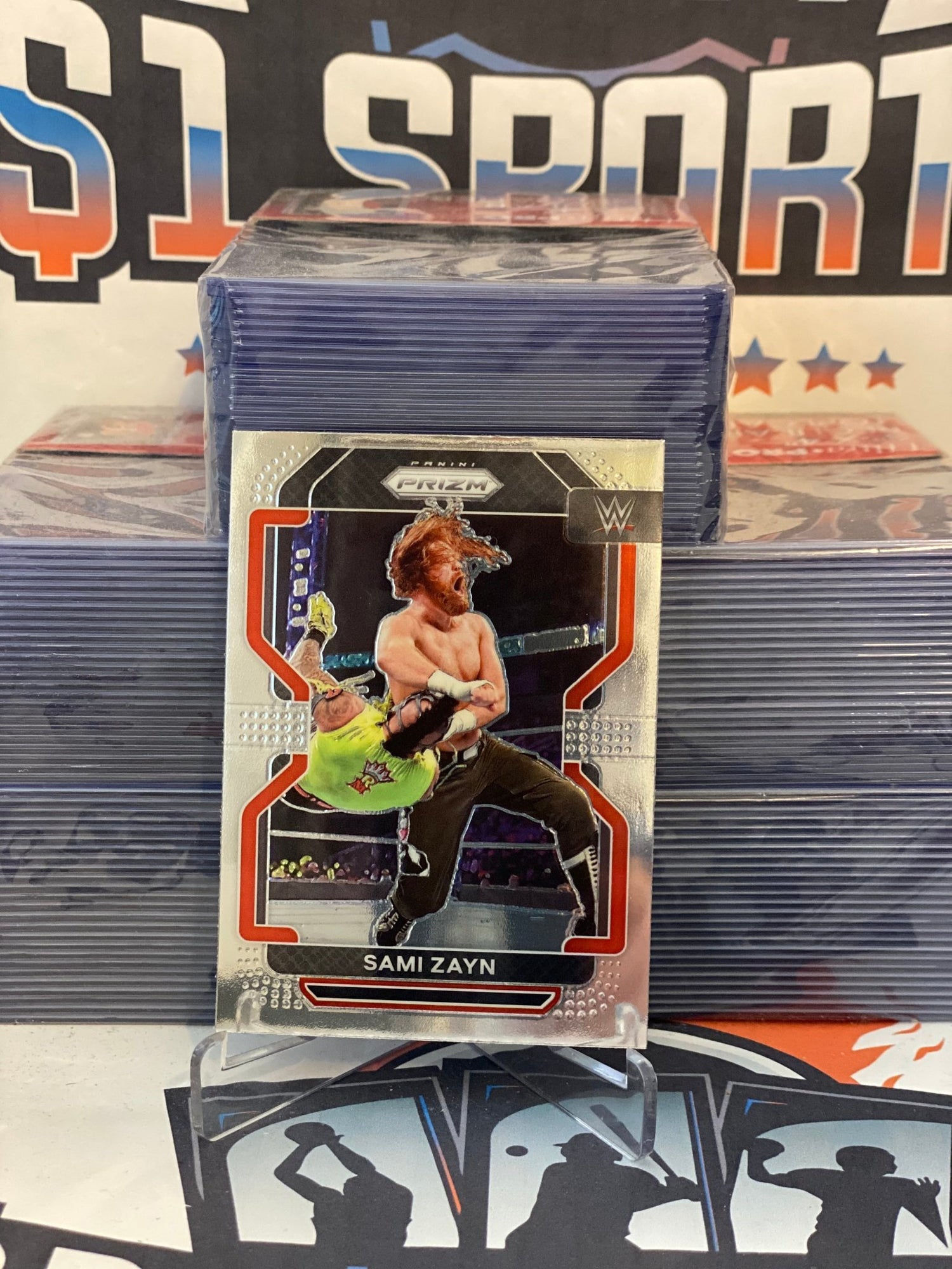 2022 Panini Prizm WWE Sami Zayn #181