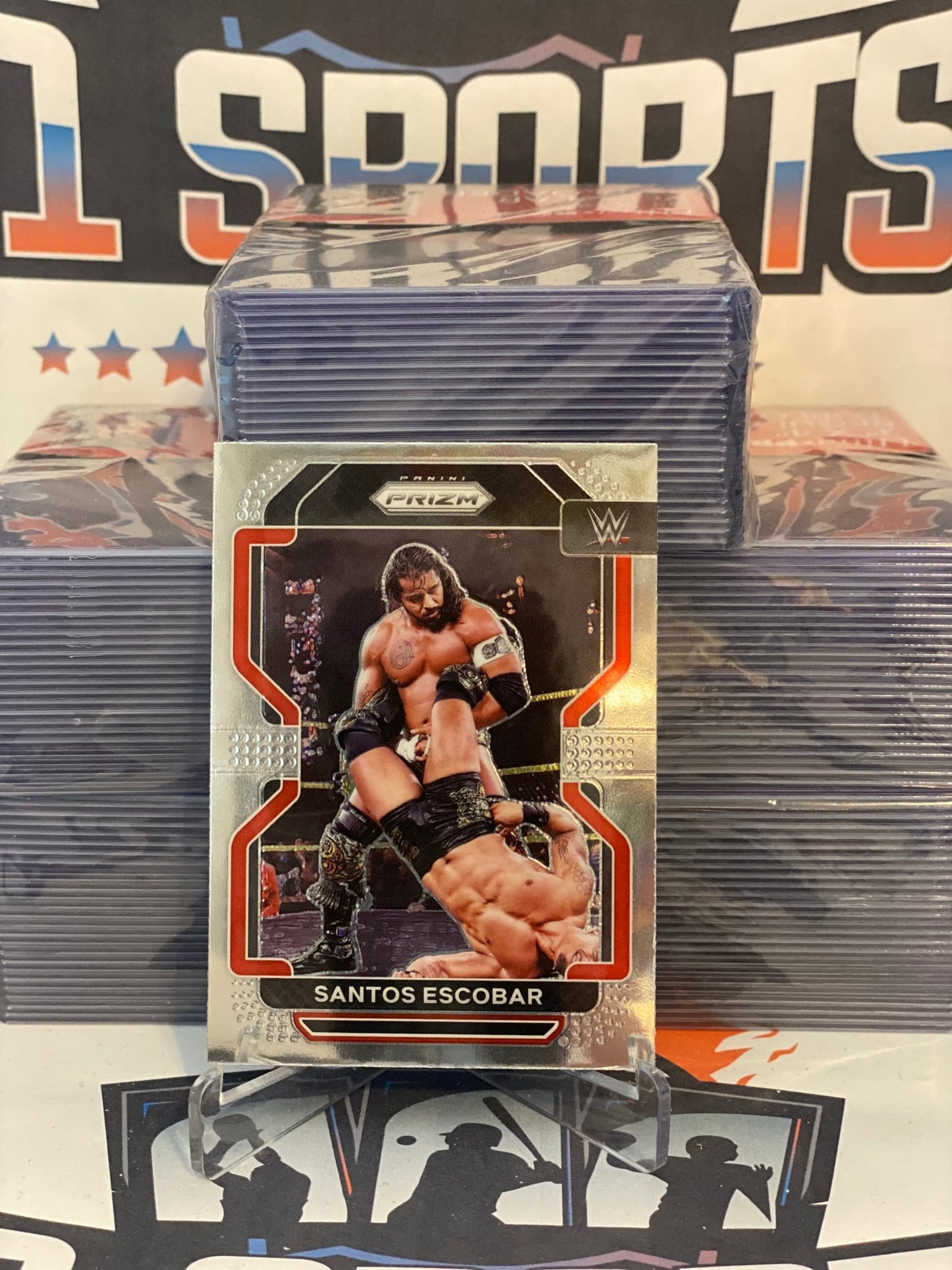 2022 Panini Prizm WWE Santos Escobar #160