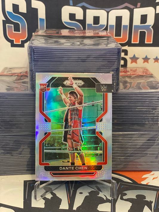 2022 Panini Prizm WWE (Silver Prizm) Dante Chen Rookie #119