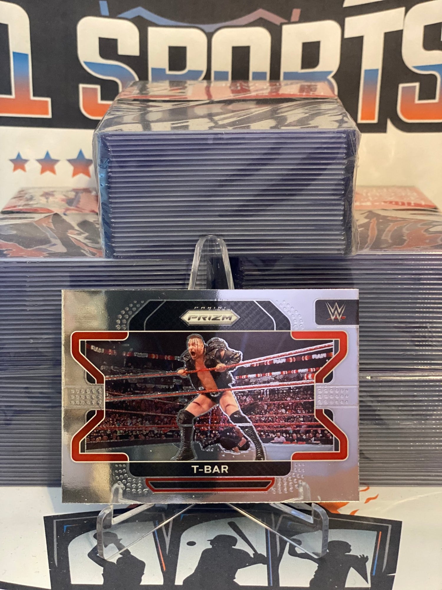 2022 Panini Prizm WWE T-Bar #32