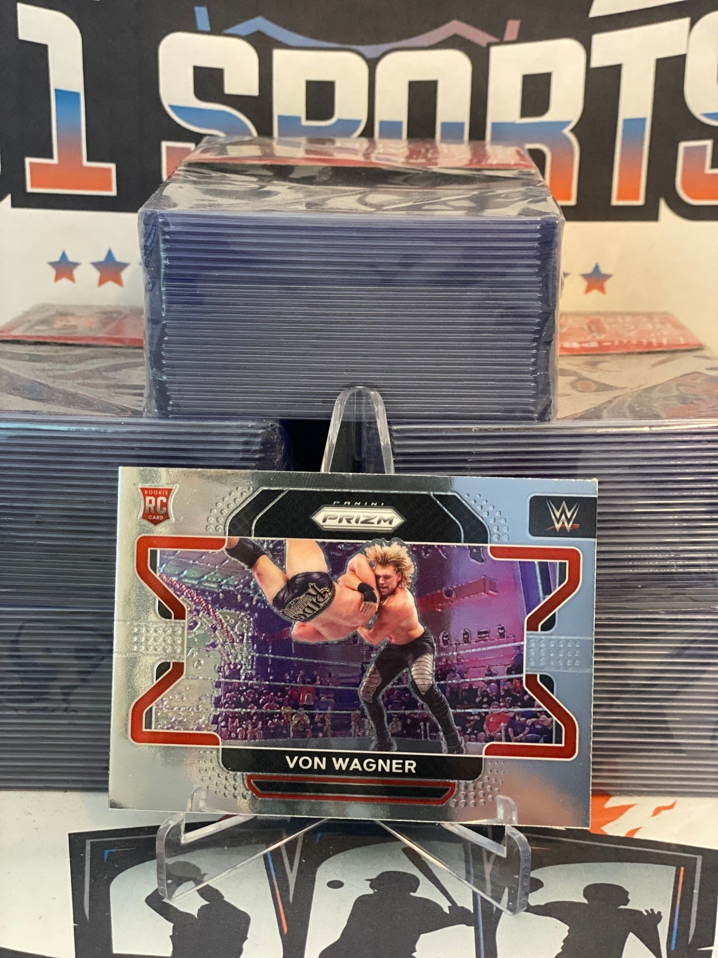 2022 Panini Prizm WWE Von Wagner Rookie #4