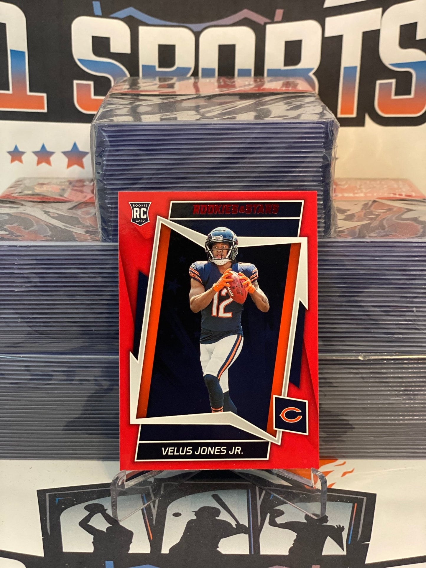 2022 Panini Rookies & Stars (Red) Velus Jones Jr. Rookie #138