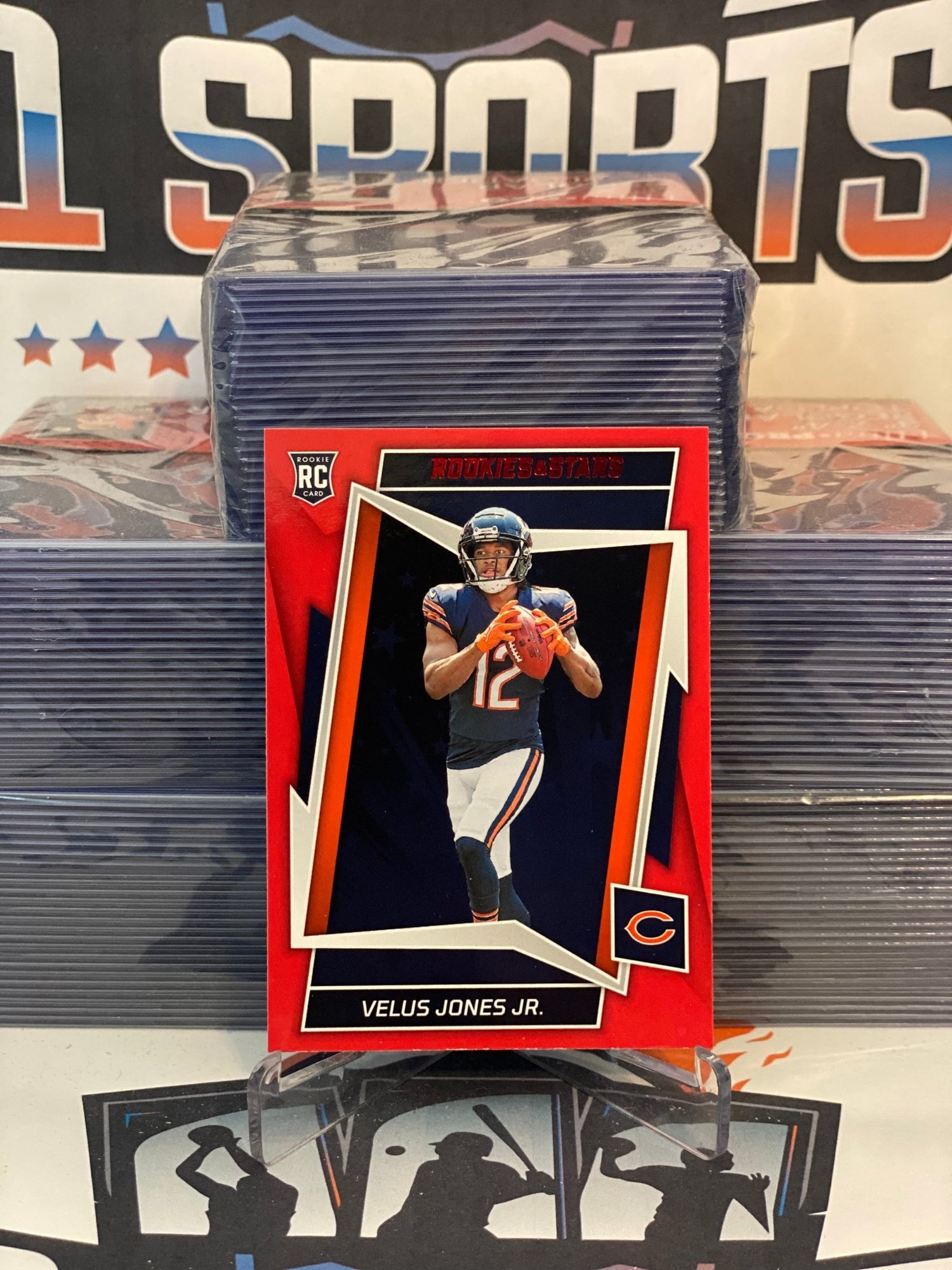 2022 Panini Rookies & Stars (Red) Velus Jones Jr. Rookie #138
