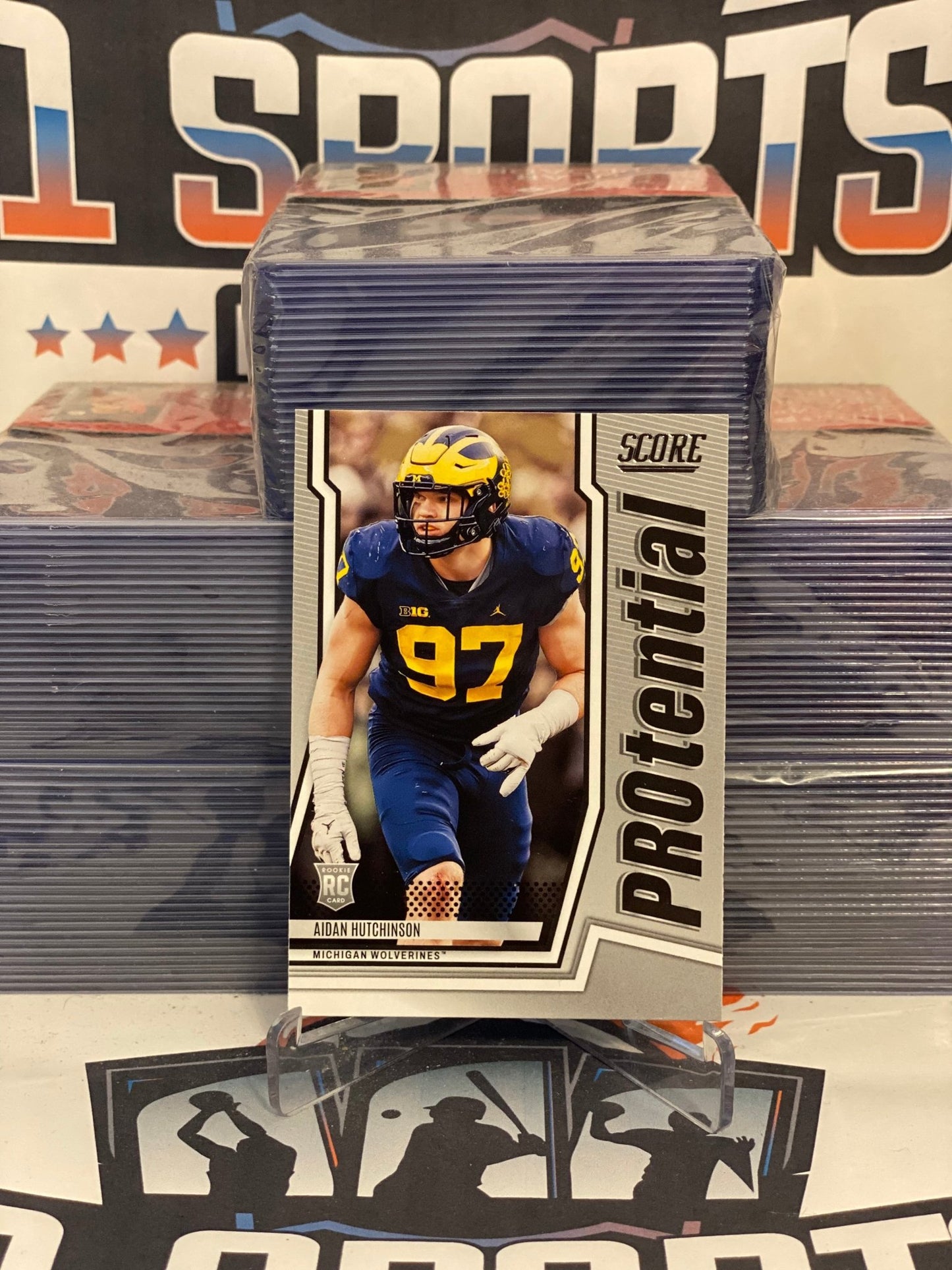 2022 Panini Score (Protential) Aidan Hutchinson Rookie #P-AH