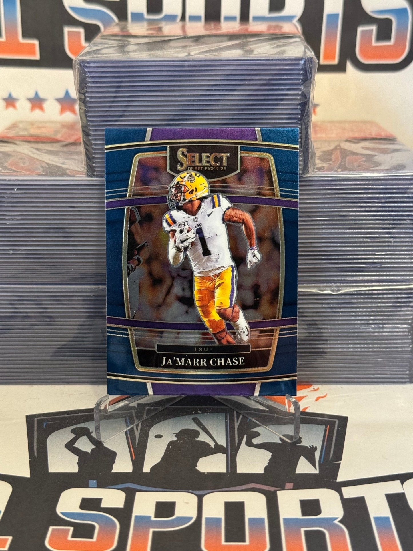 2022 Panini Select Draft Picks Ja'Marr Chase #82