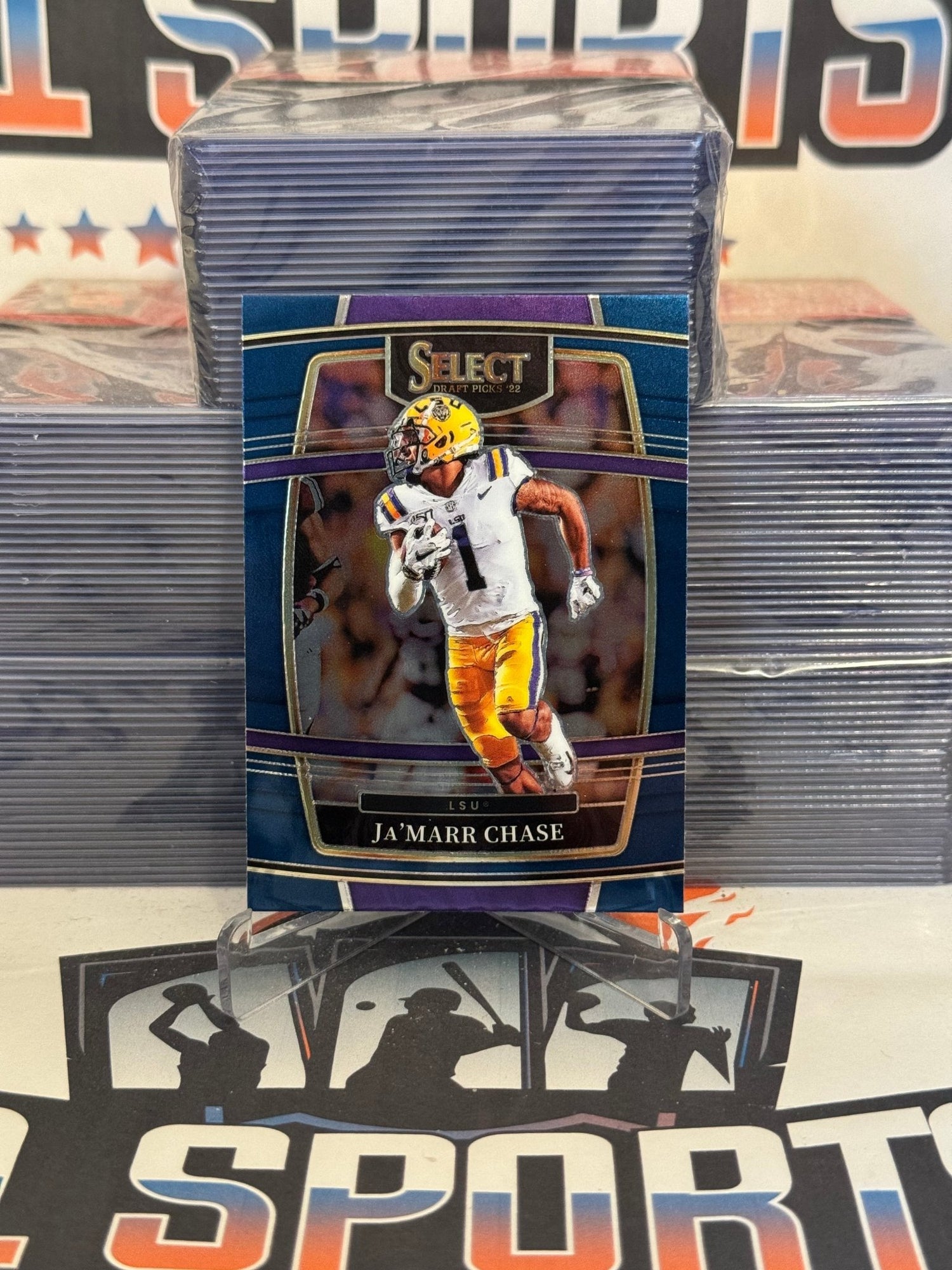 2022 Panini Select Draft Picks Ja'Marr Chase #82
