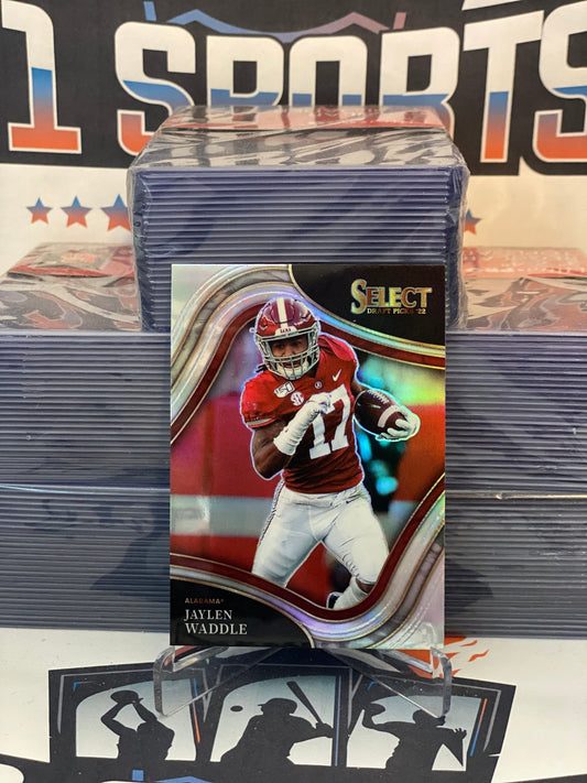 2022 Panini Select Draft Picks (Silver Prizm, Field Level) Jaylen Waddle Rookie #172