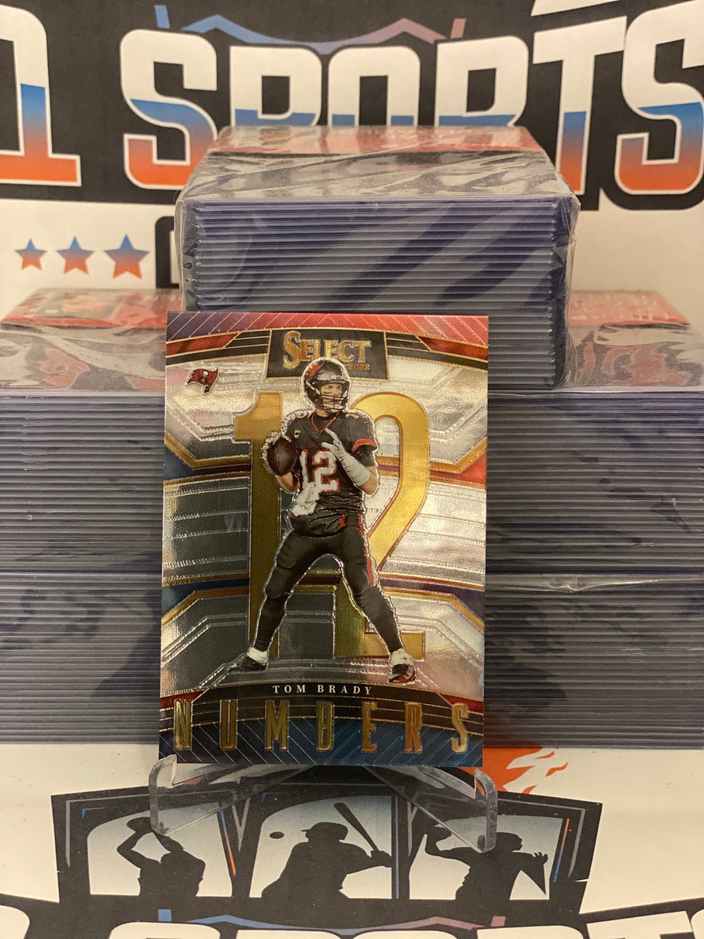 2022 Panini Select (Numbers) Tom Brady #SN-7