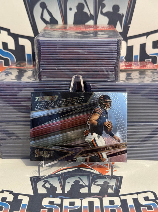 2022 Panini Select (Turbocharged) Justin Fields #TUR-2