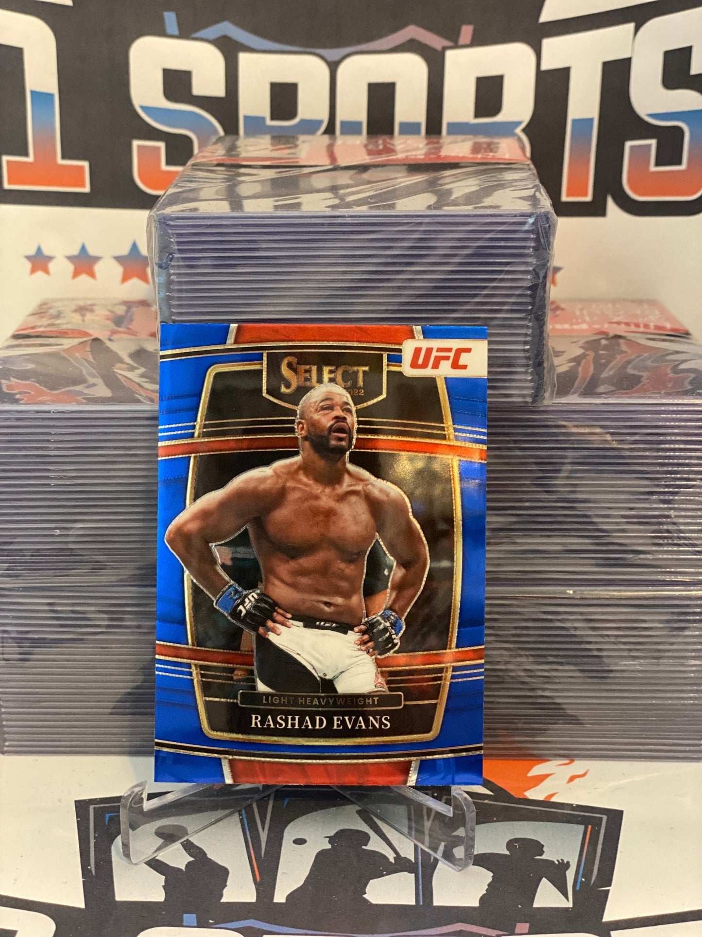 2022 Panini Select UFC Rashad Evans #52