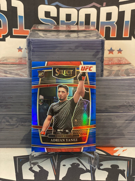 2022 Panini Select UFC (Silver Prizm) Adrian Yanez Rookie #59