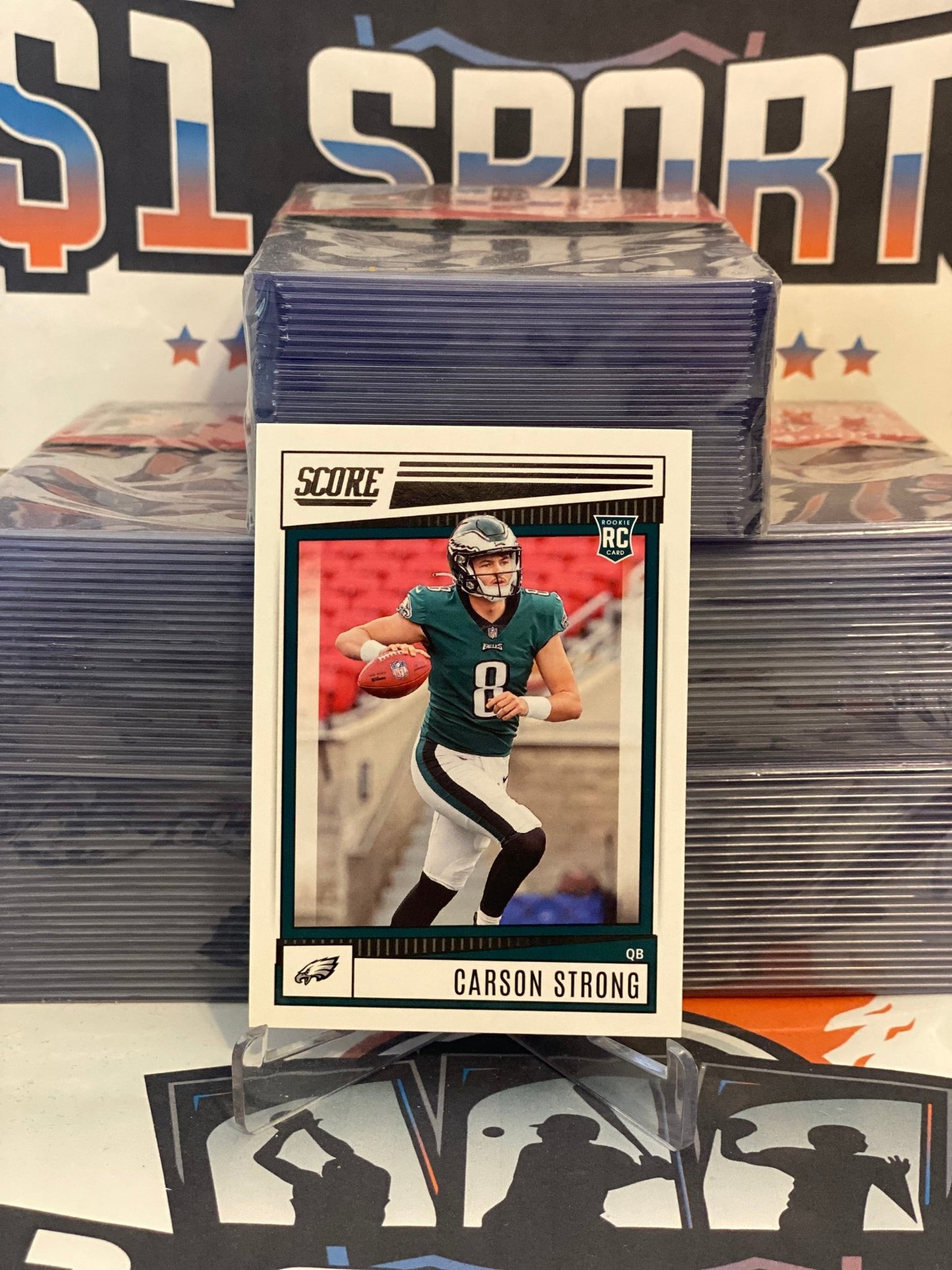 2022 Score Carson Strong Rookie #309