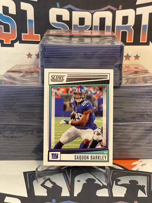 2022 Score Saquon Barkley #235