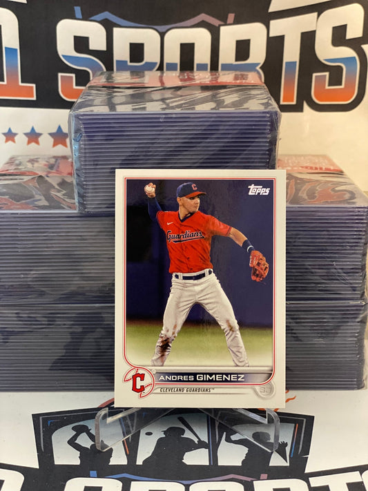 2022 Topps (2nd Year) Andres Gimenez #504