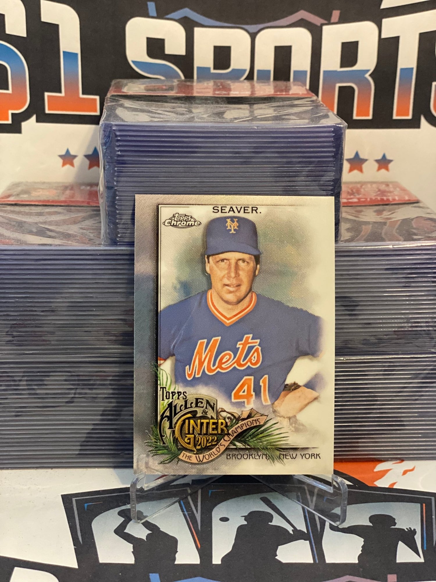 2022 Topps Allen & Ginter Chrome (Refractor) Tom Seaver #126