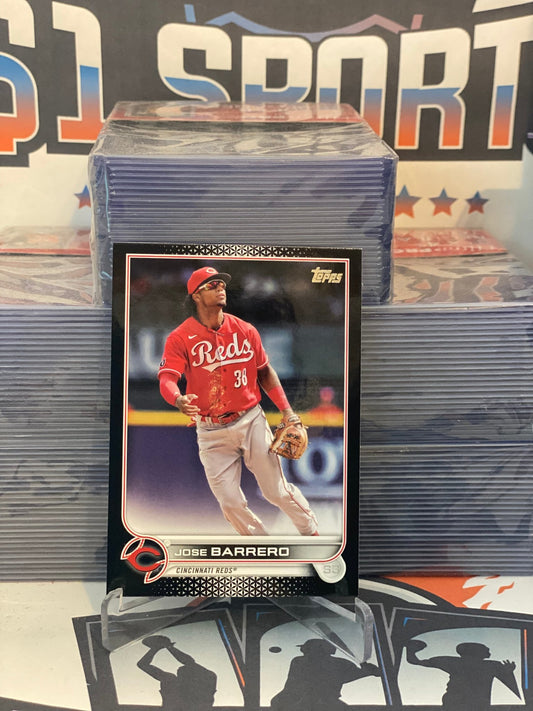 2022 Topps (Black 62/71) Jose Barrero #485