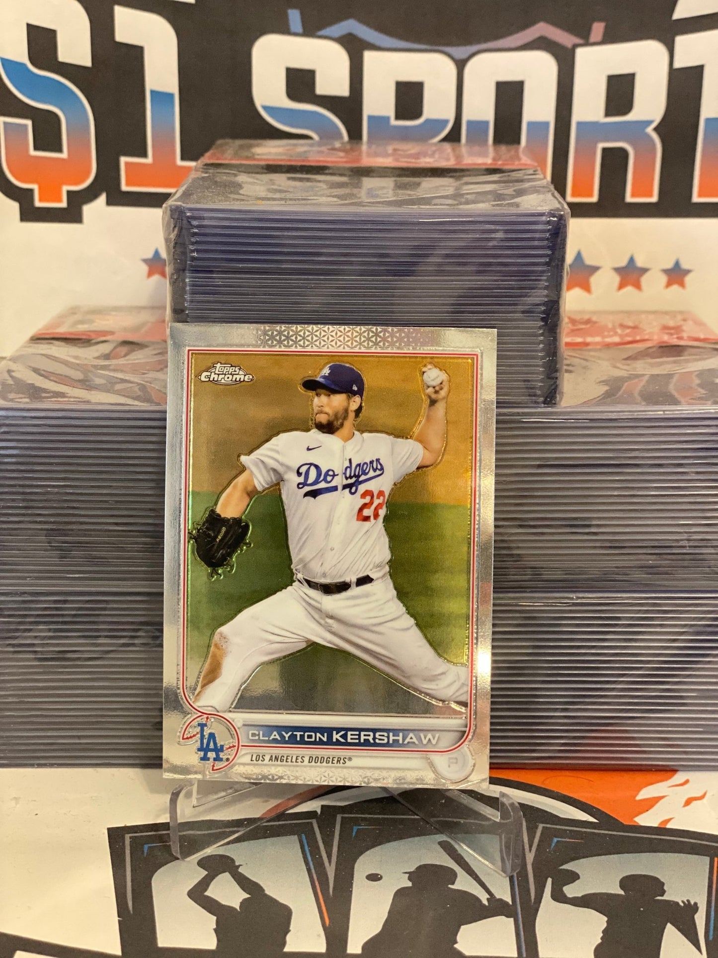 2022 Topps Chrome Clayton Kershaw #183