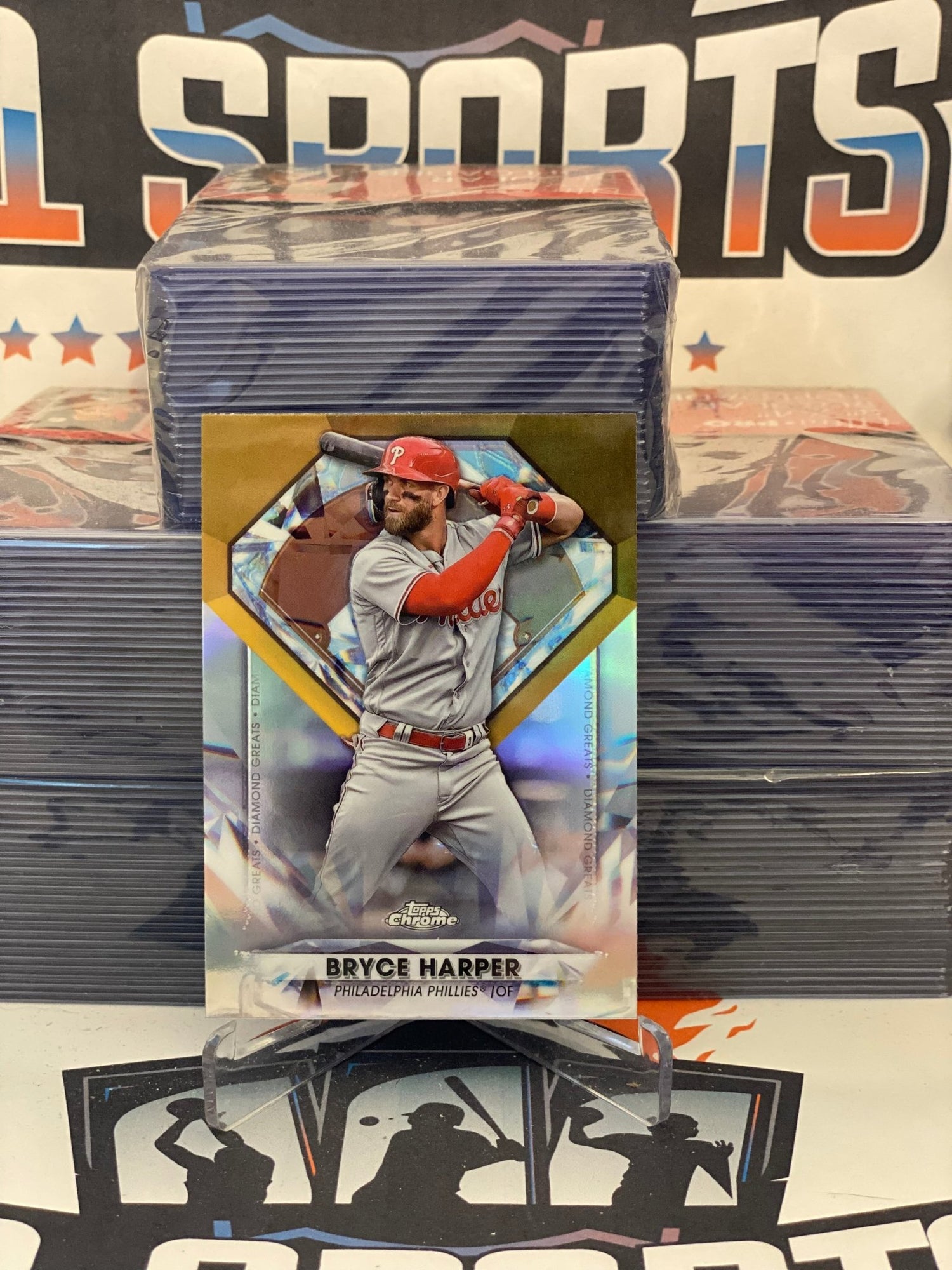 2022 Topps Chrome (Diamond Greats) Bryce Harper #DG-070