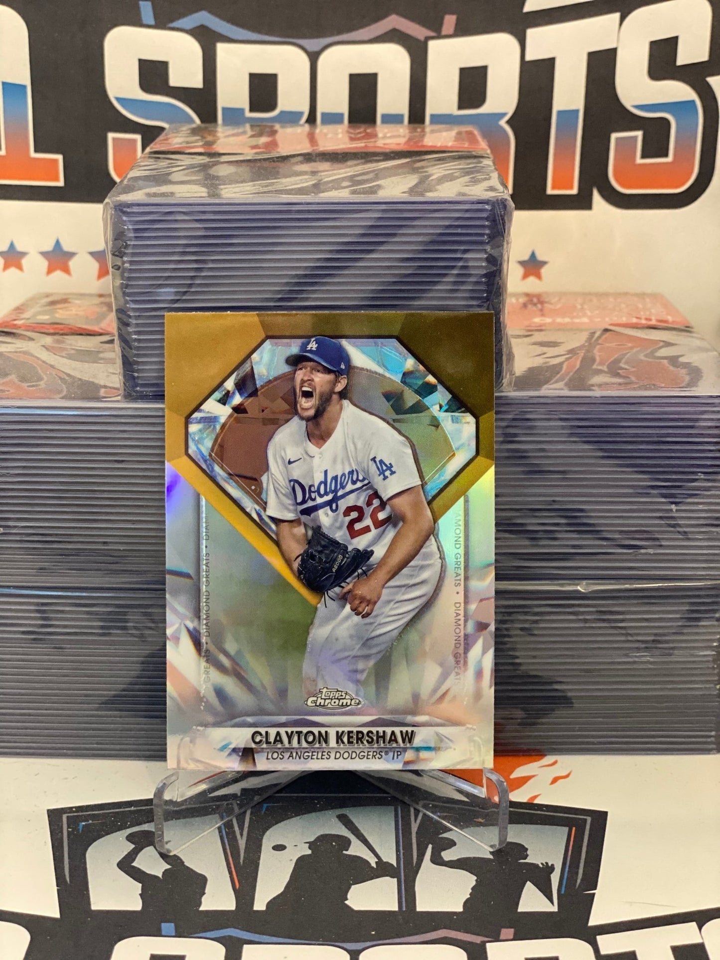 2022 Topps Chrome (Diamond Greats) Clayton Kershaw #DGC-12