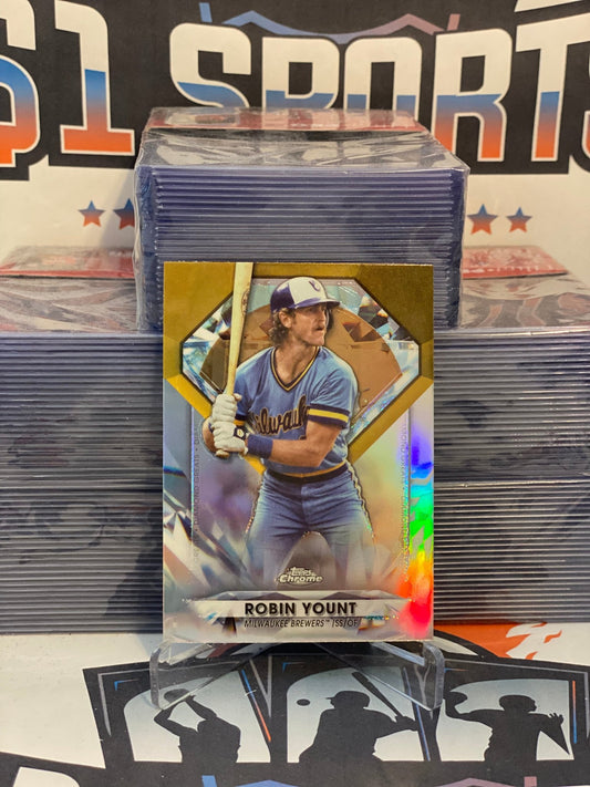 2022 Topps Chrome (Diamond Greats) Robin Yount #DGC-37