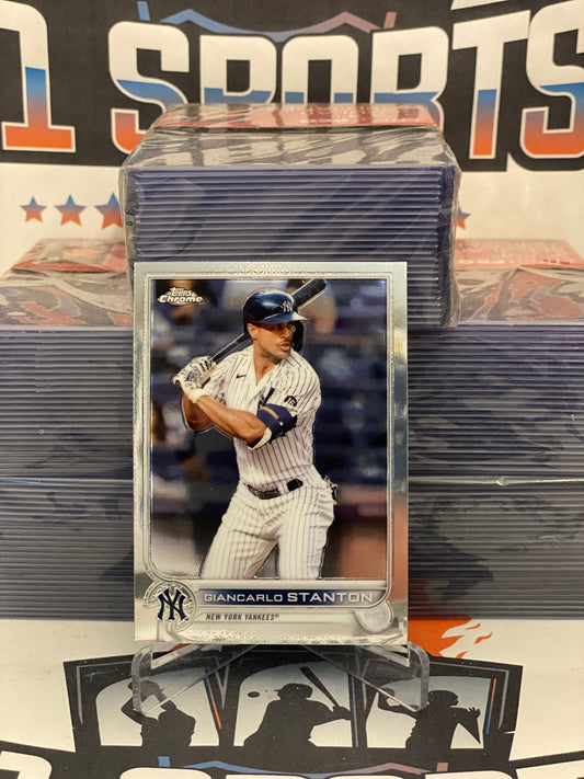 2022 Topps Chrome Giancarlo Stanton #139