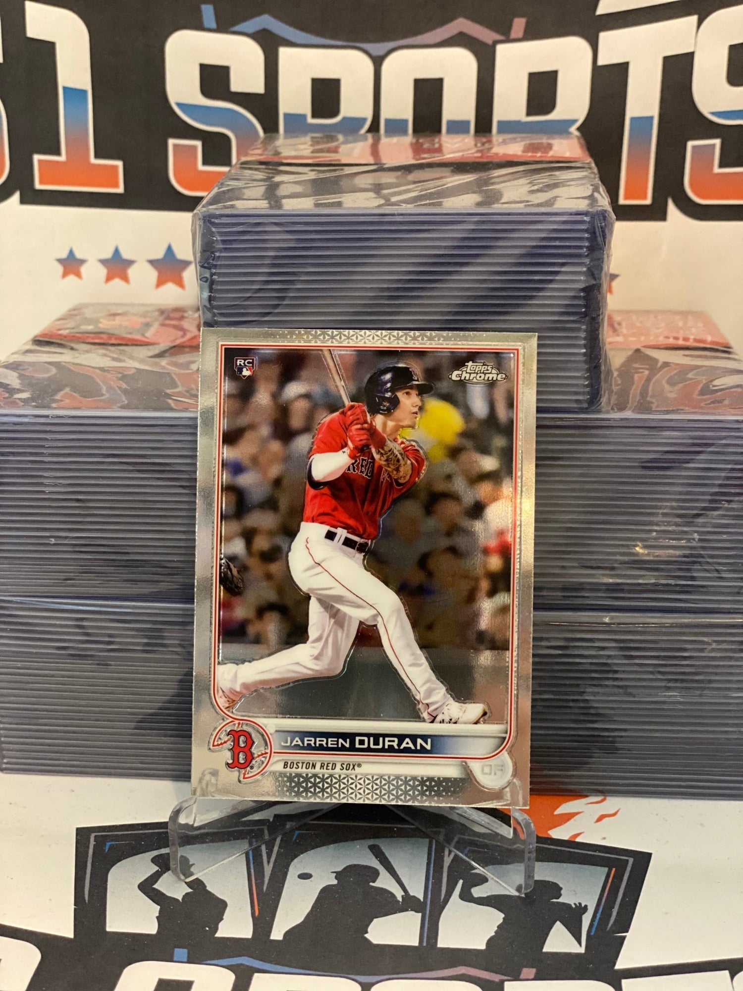 2022 Topps Chrome Jaren Duran Rookie #113