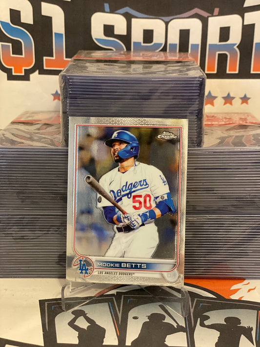 2022 Topps Chrome Mookie Betts #100
