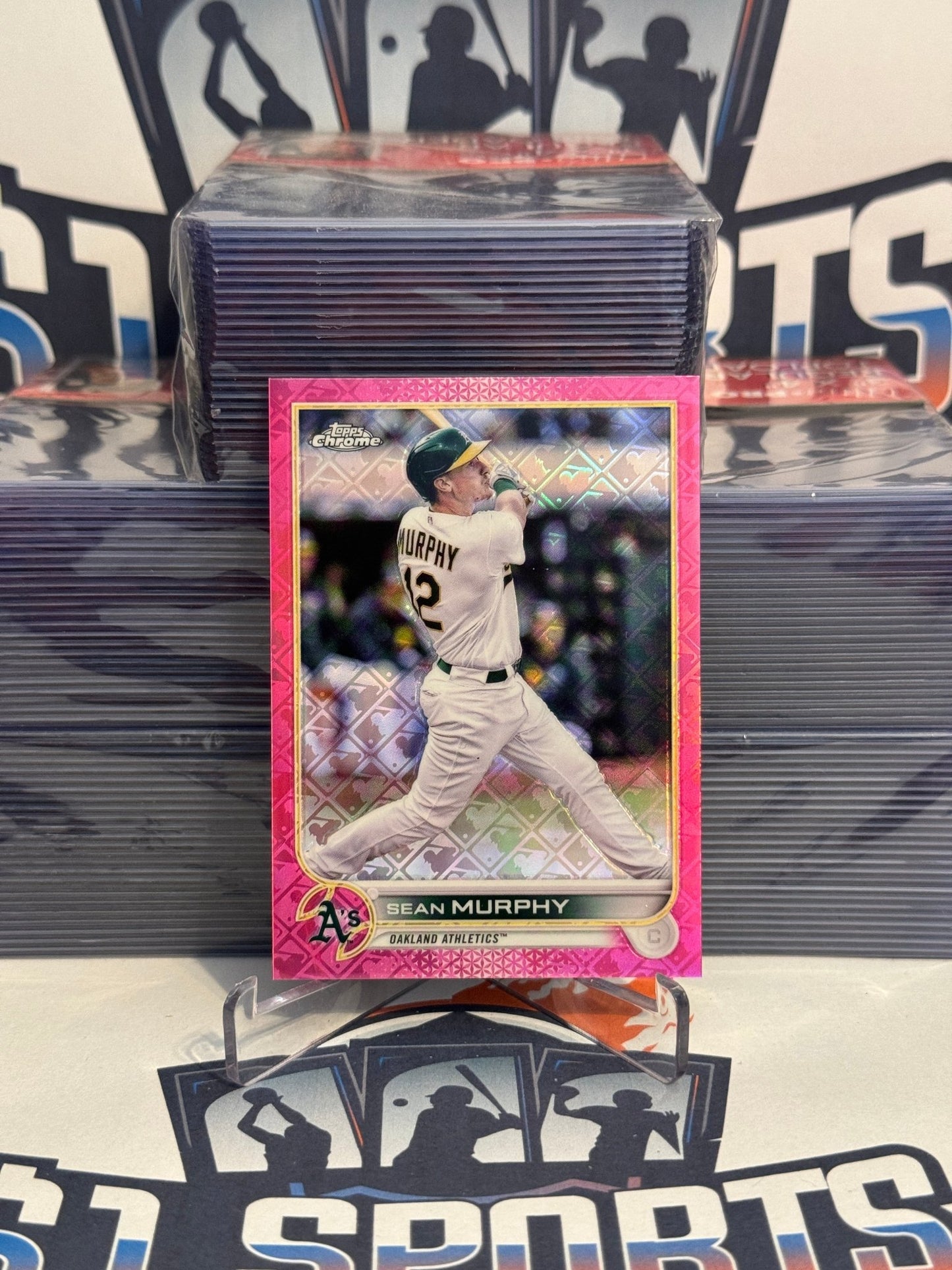 2022 Topps Chrome (Pink Logofractor 88/199) Sean Murphy #49