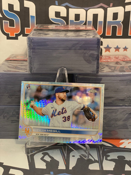 2022 Topps Chrome (Prism Refractor) Tylor Megill Rookie #212
