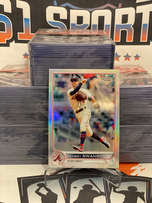 2022 Topps Chrome (Refractor) Dansby Swanson #46