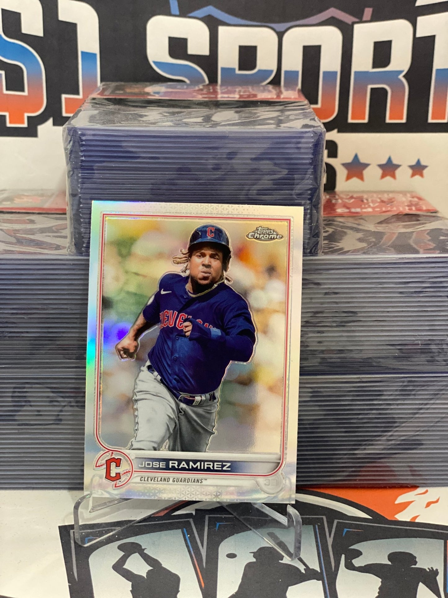 2022 Topps Chrome (Refractor) Jose Ramirez #151