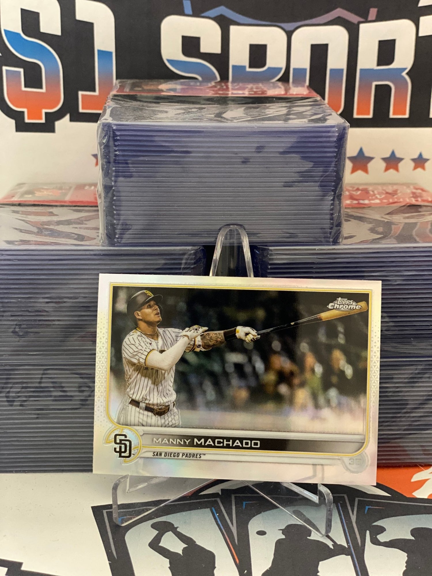 2022 Topps Chrome (Refractor) Manny Machado #90