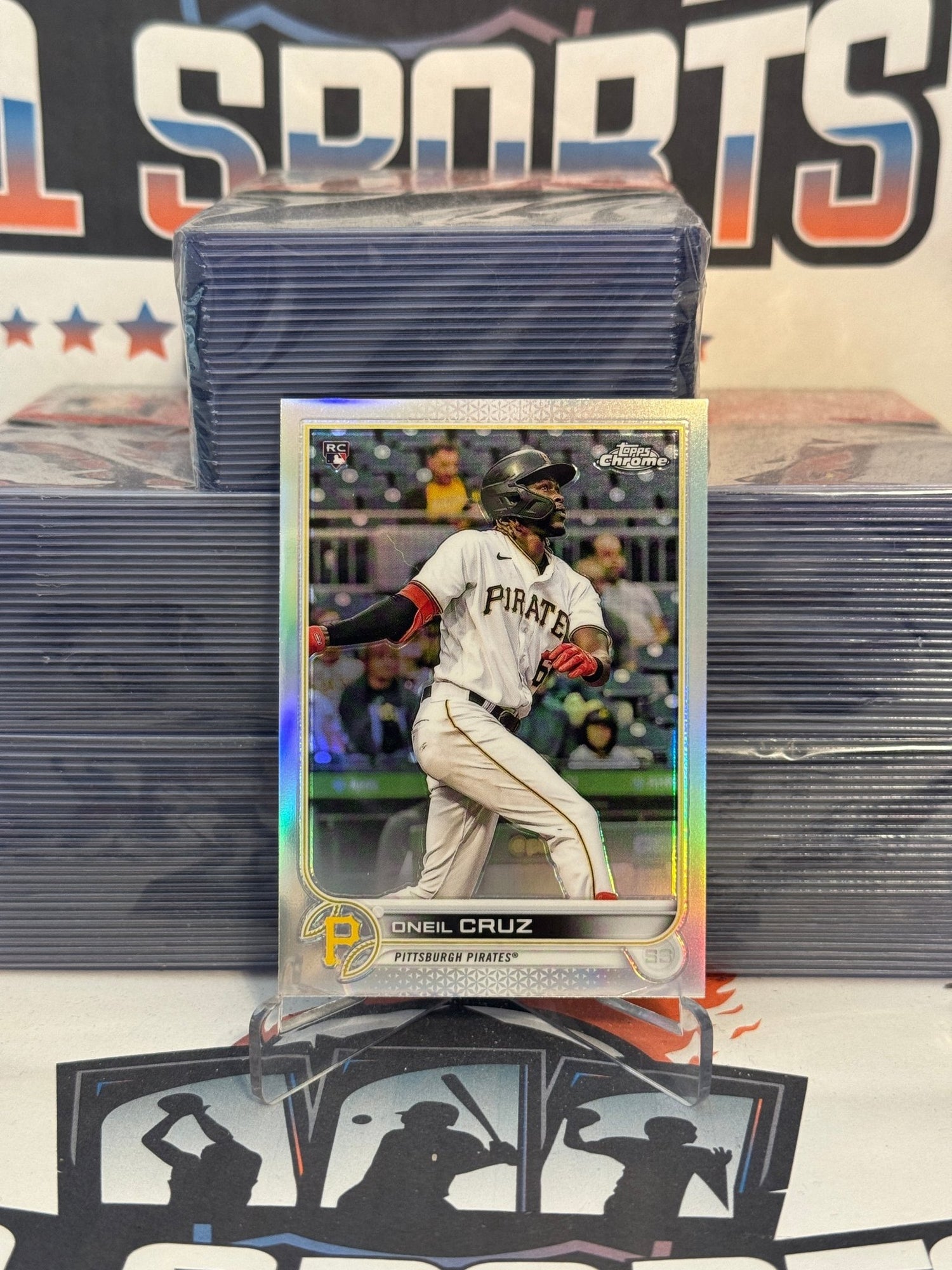2022 Topps Chrome (Refractor) Oneil Cruz Rookie #128