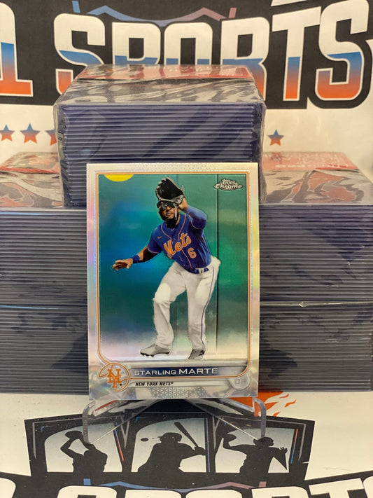2022 Topps Chrome (Refractor) Starling Marte #132