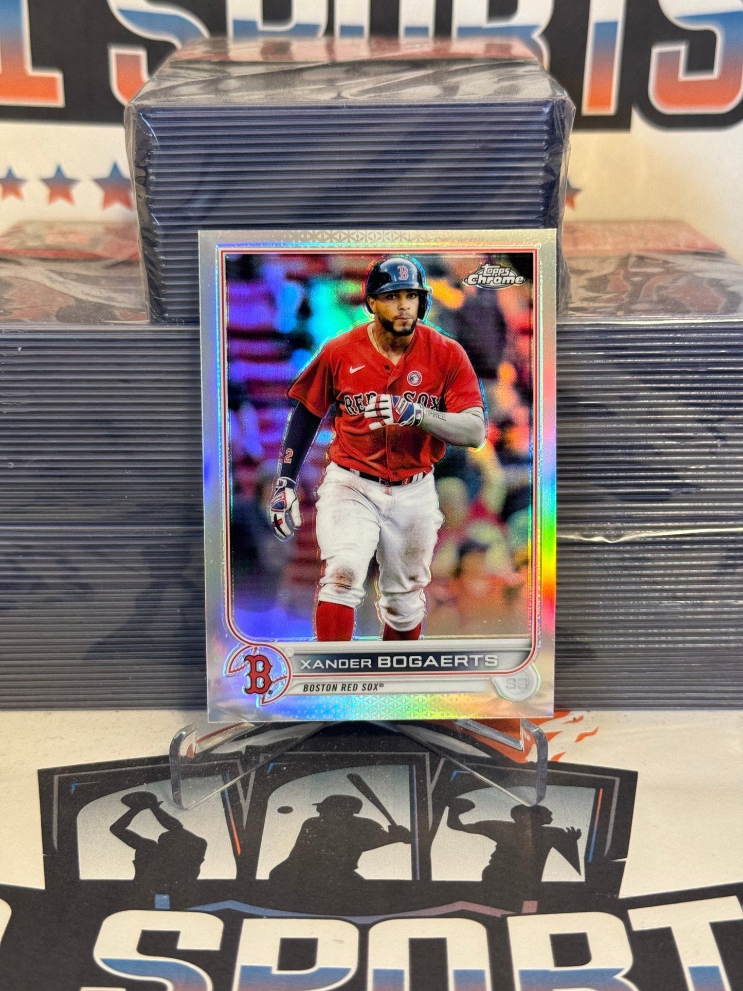 2022 Topps Chrome (Refractor) Xander Bogaerts #55